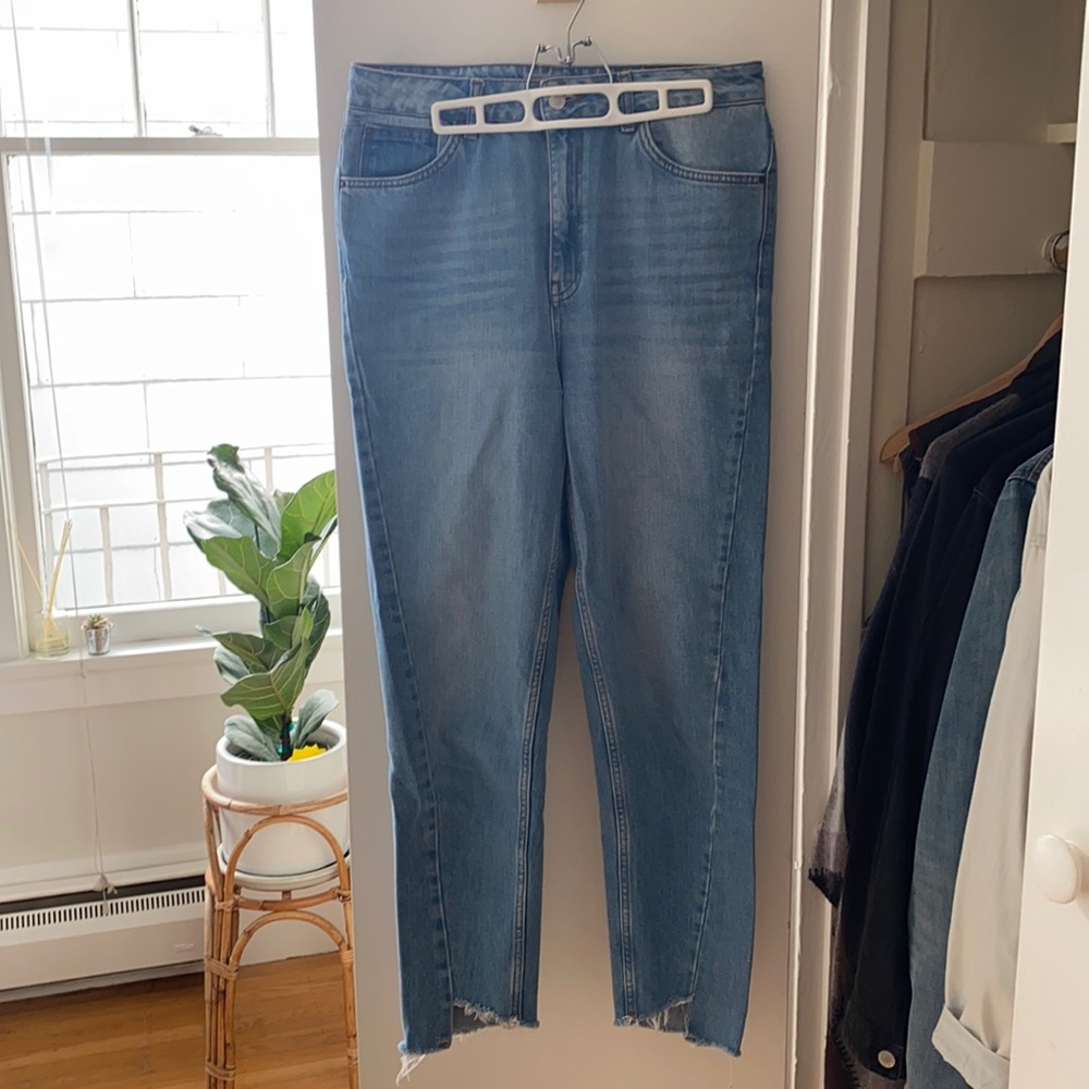 Topshop Moto Mom Jeans